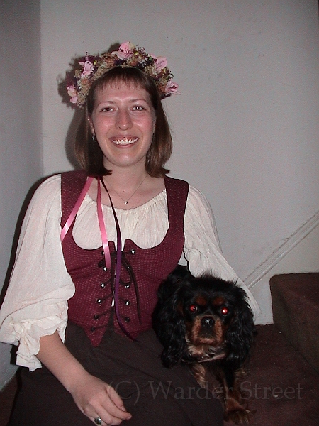 Erica In Costume With Sampson 02.jpg